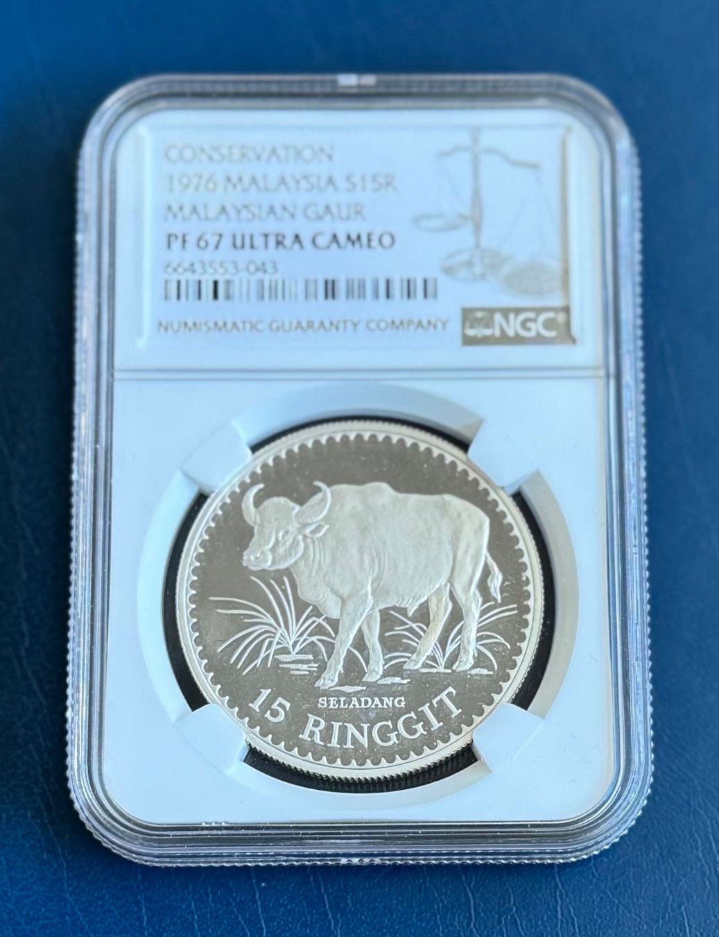 Tutti le monete: Malaysia 15 Ringgit 1976, PF 67 ULTRA CAMEO, NGC – Usato da Ebikon venduto da Dmasterx
