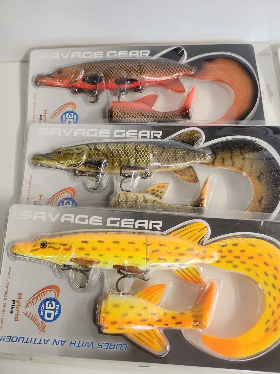 Savage Gear Esche: Savage Gear 3D Hybrid Pike Set – Nuovo e nell'imballaggio originale da Oberurnen venduto da jasmin2fel 1