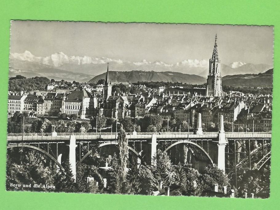 Cartoline postali: Bern und die Alpen – Usato da Zürich venduto da t24_de