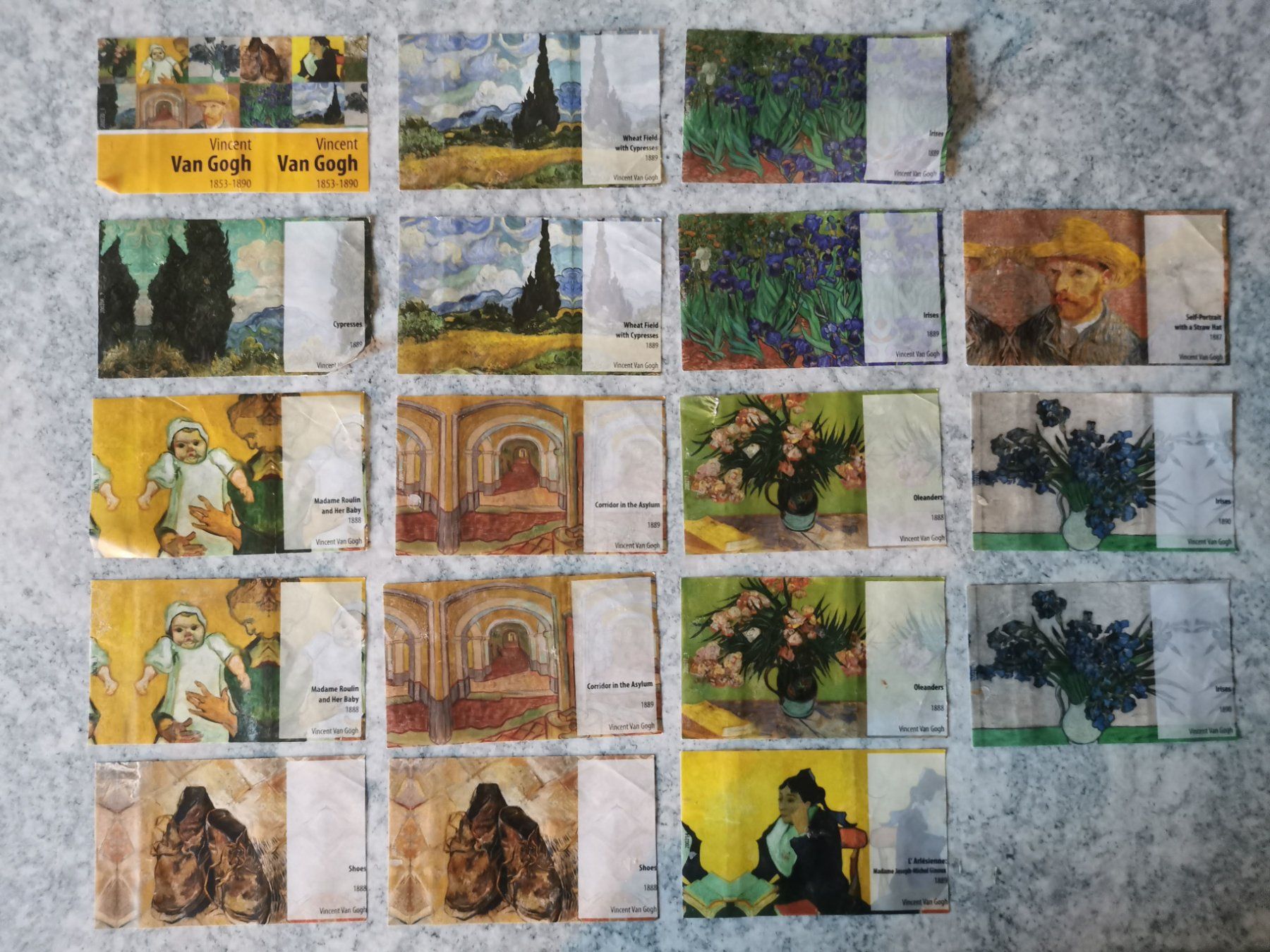 Poster & Bilder: Vincent Van Gogh Bildchen – Gebraucht aus Spiegel b. Bern von JeromeG9 2
