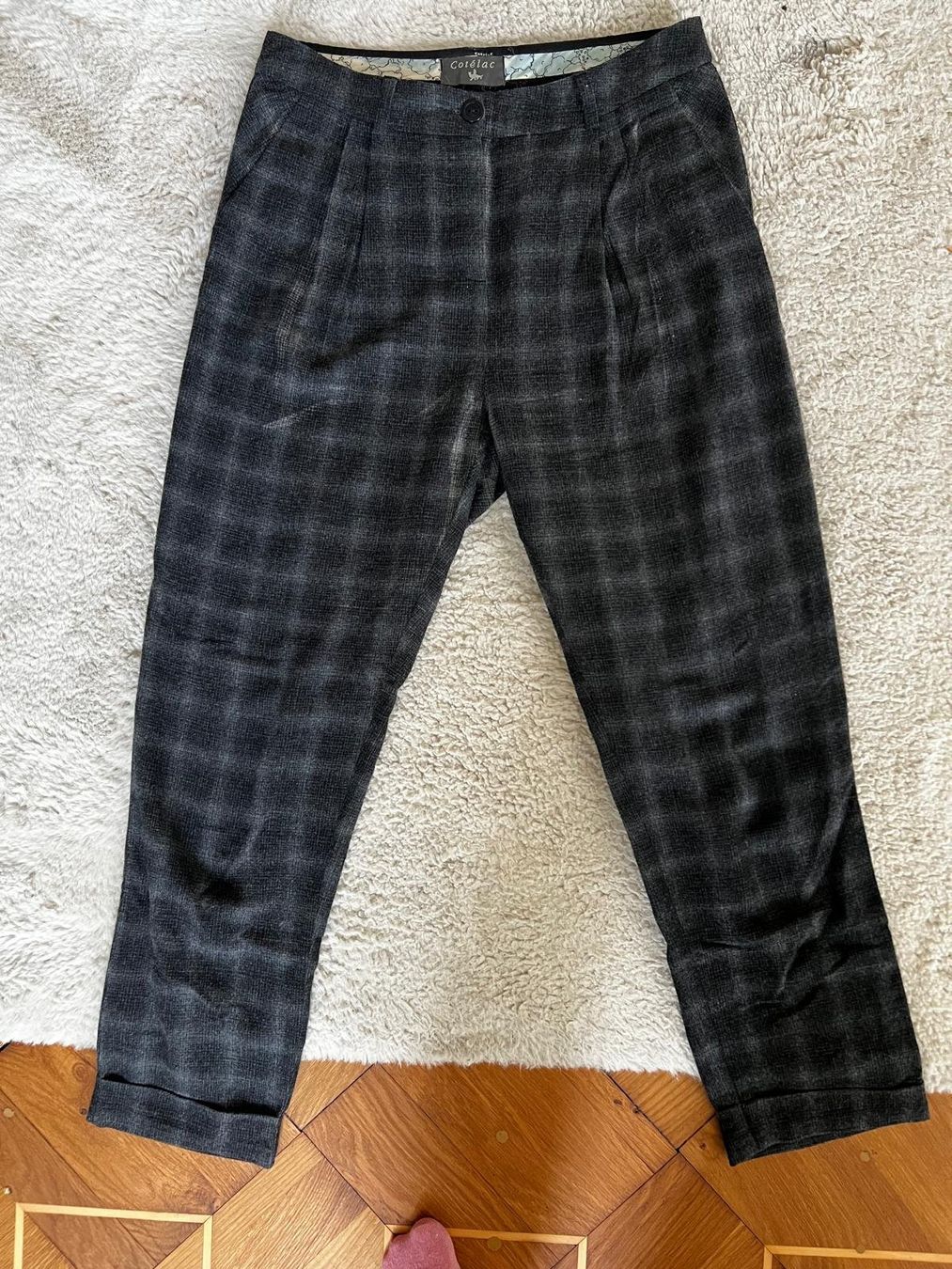 Pantaloni: Hose von Cotelac kariert, Gr. M – Usato da Zürich venduto da lexi_alex