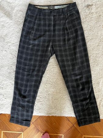 Hose von Cotelac kariert, Gr. M