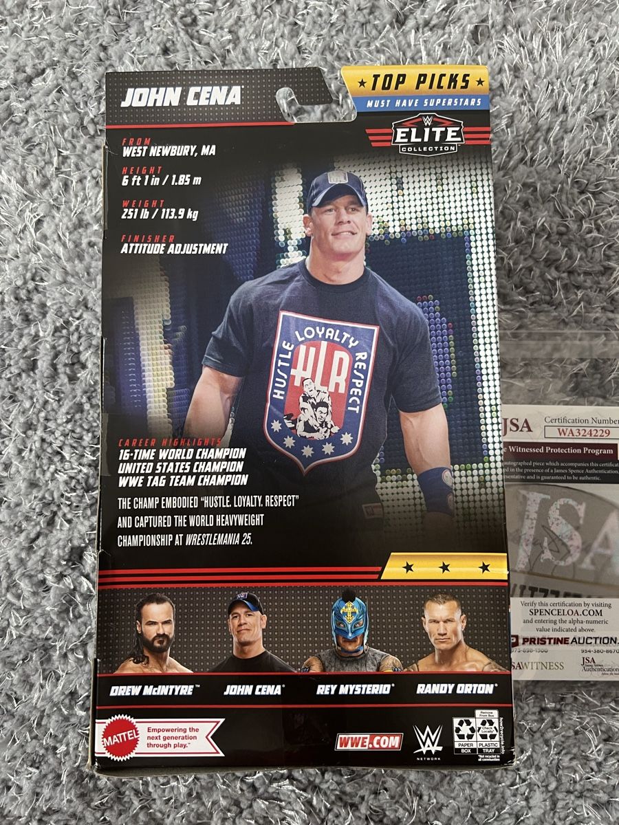 WWE Statuette: WWE Figur John Cena unterschrieben JSA/PSA – Nuovo (secondo la descrizione) da Steinmaur venduto da Florianpoke 3