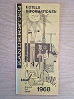Kandersteg Hotelsprospekt von 1968 Vintage