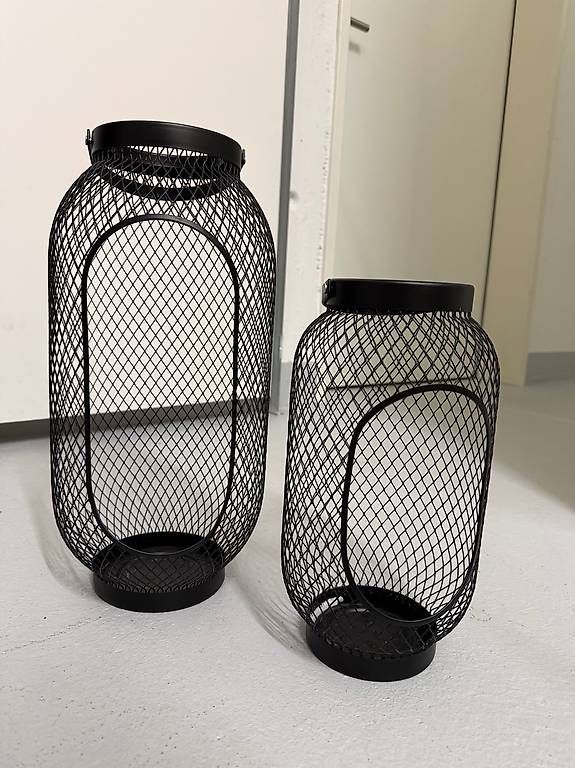 Portacandele: IKEA Toppig Set Windlicht Kerzenhalter schwarz – Usato da Oberhasli venduto da the.duchess.16