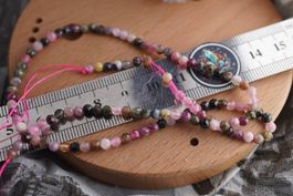 Turmalin Strang  3,5mm Mix    –Edelsteinstube Rausverkauf