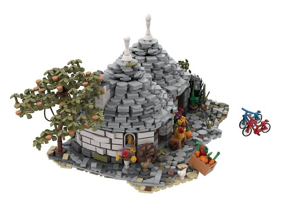 Trulli di Alberobello aus Lego (Nuovo e nell'imballaggio originale