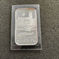 1 Unze Silber Schöne Schweiz Basel