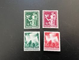 Deutsches Reich 1936  MiNr. 622-23 + 632-33  *  (5061)