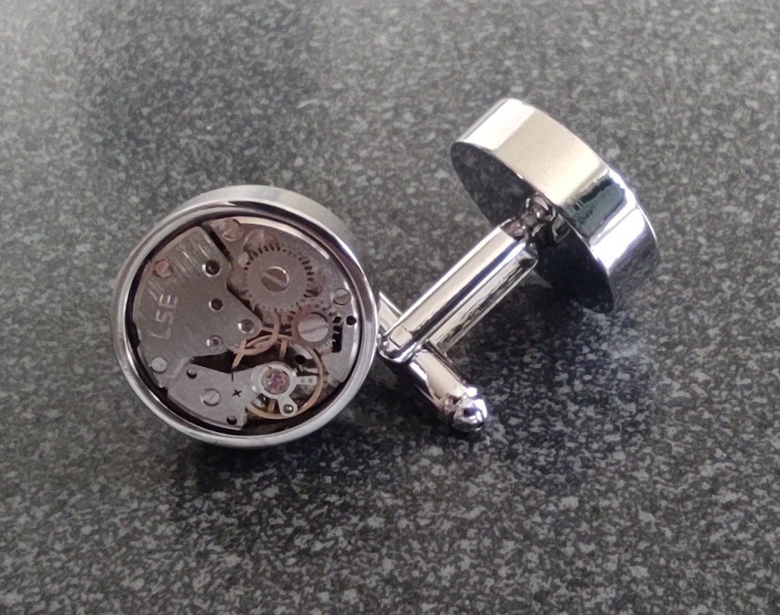 Gemelli: Steampunk Manschettenknöpfe, Cufflinks, Manschetten-Knöpfe – Nuovo (secondo la descrizione) da Schwanden GL venduto da UHRKNALL 2