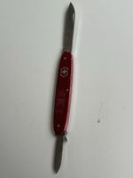 Taschenmesser Victorinox rot 2 Klingen gebraucht(2S4)