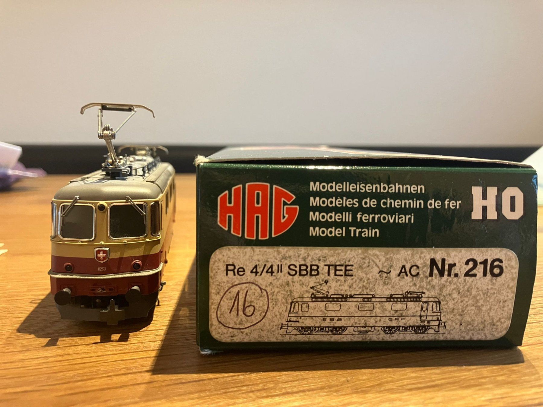 Hag Modellini di ferrovie: Hag Re4/4II TEE – Usato da Oberrüti venduto da rei_xr58 1