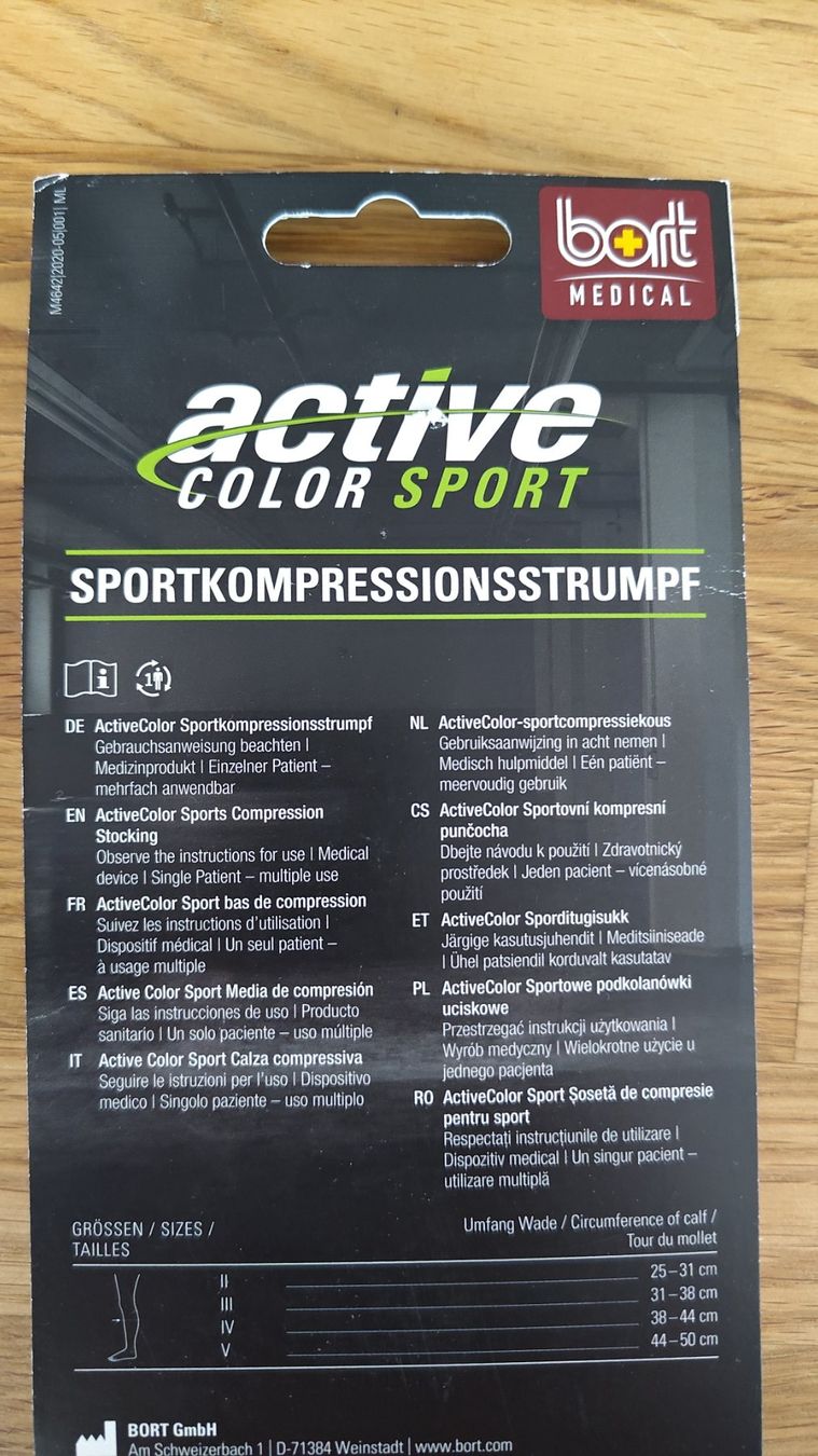 Socken: Kompressionssocken / Kompressionsstrumpf – Gebraucht aus Bözen von Alpeak 1