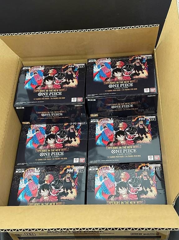 Sammelbilder & Trading cards: Bulk aus 1 Case One Piece TCG OP09 - Emperors – Gebraucht aus Ermenswil von donitalo111 1