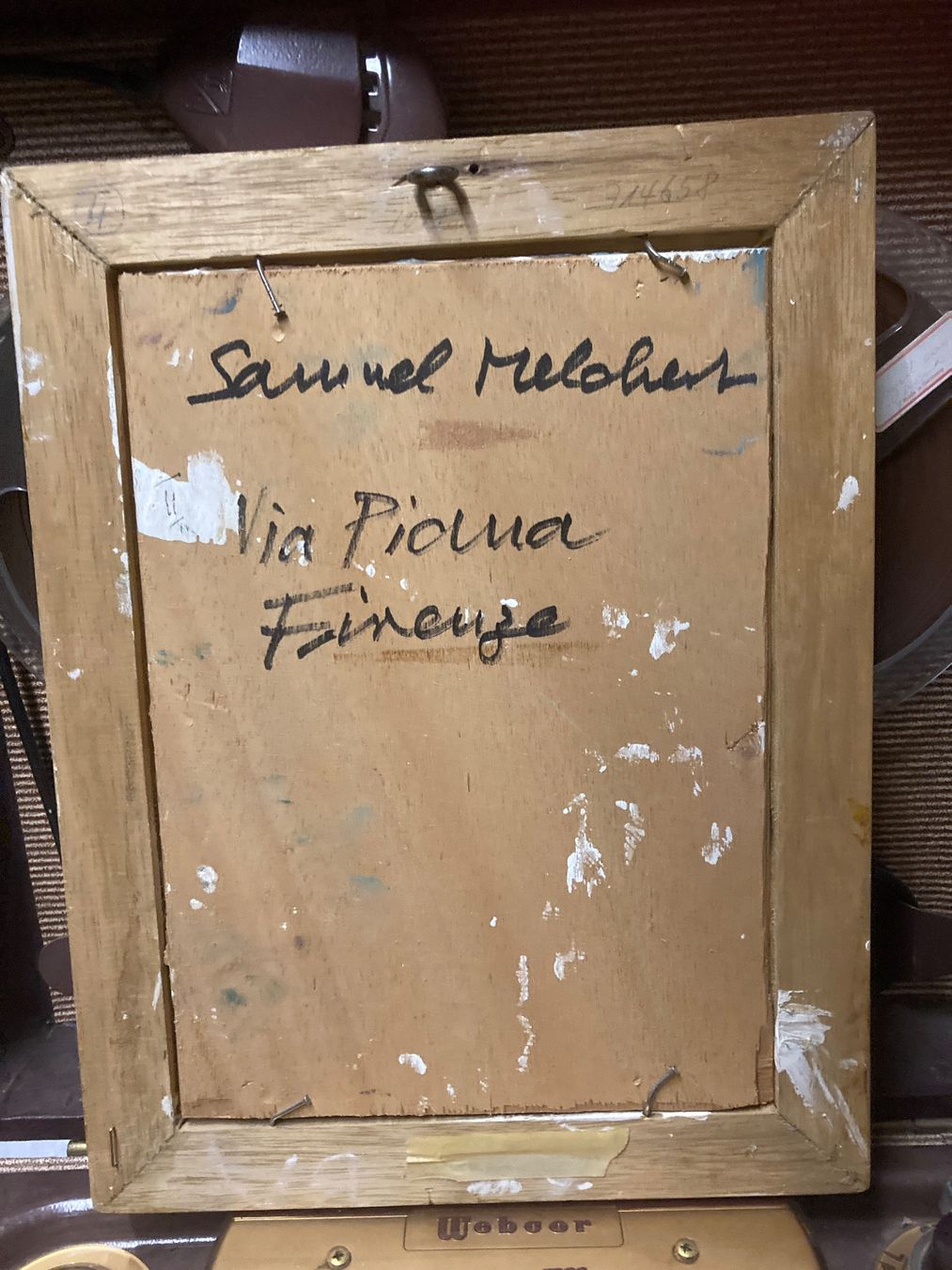 Tableaux: Melchert Samuel  "  Viapiana "- Gemälde – D'occasion à zürich par papalapa 1