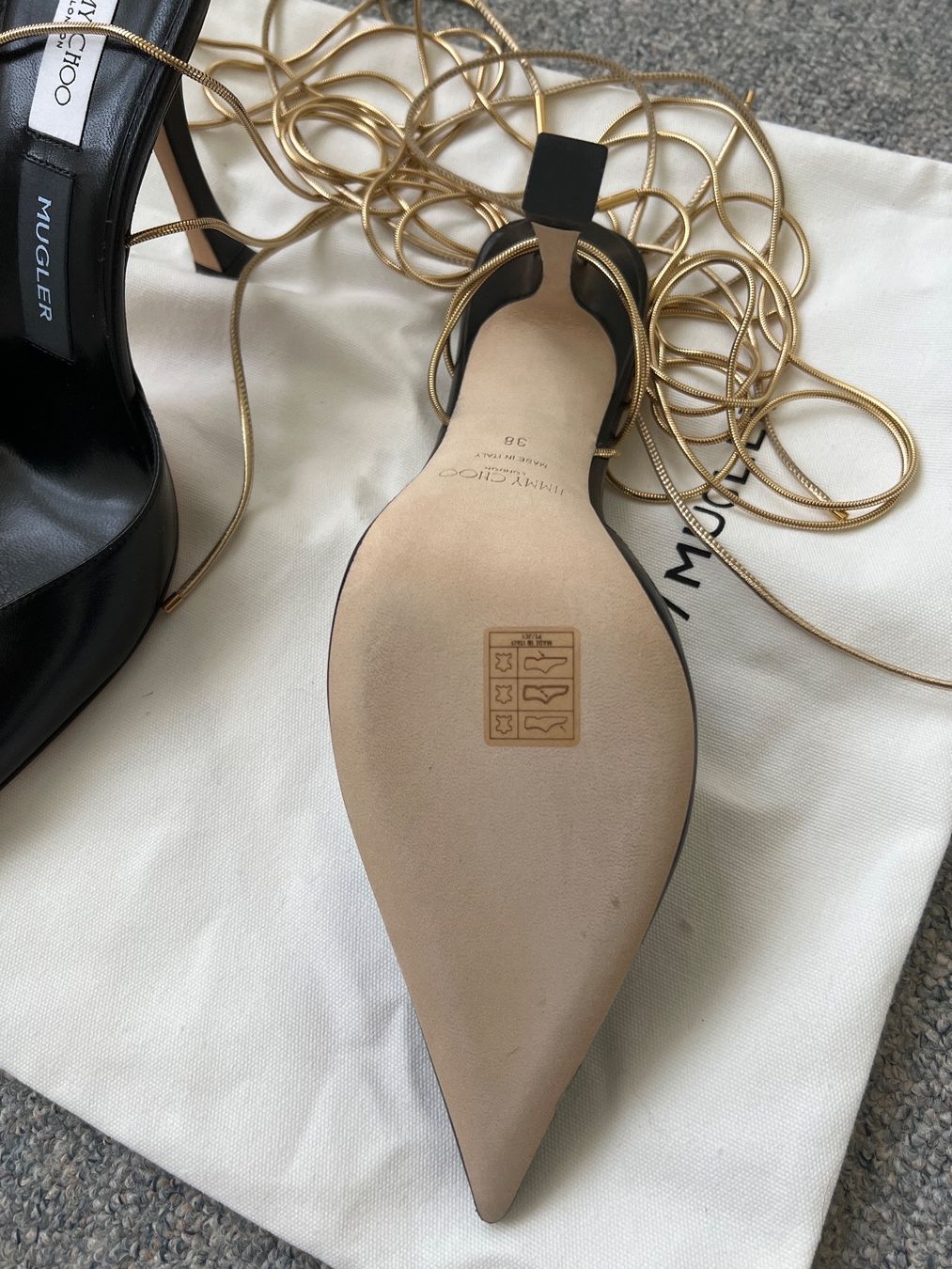 Jimmy Choo Scarpe da donna: Jimmy Choo x MUGLER 38 – Nuovo (secondo la descrizione) da Zürich venduto da Livce 2