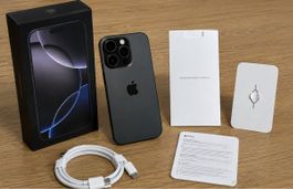 Iphone 16 pro 256gb schwarz