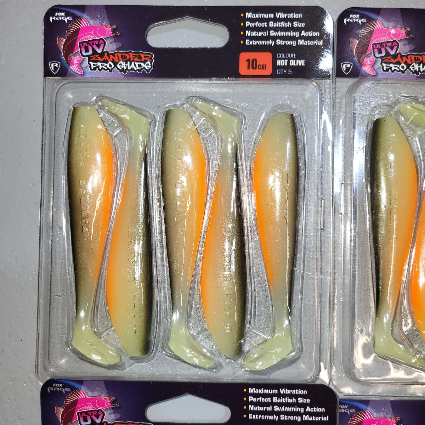 Esche: leurre fox zander pro shad 10 cm  – Nuovo e nell'imballaggio originale da Lentigny venduto da Davide599 1