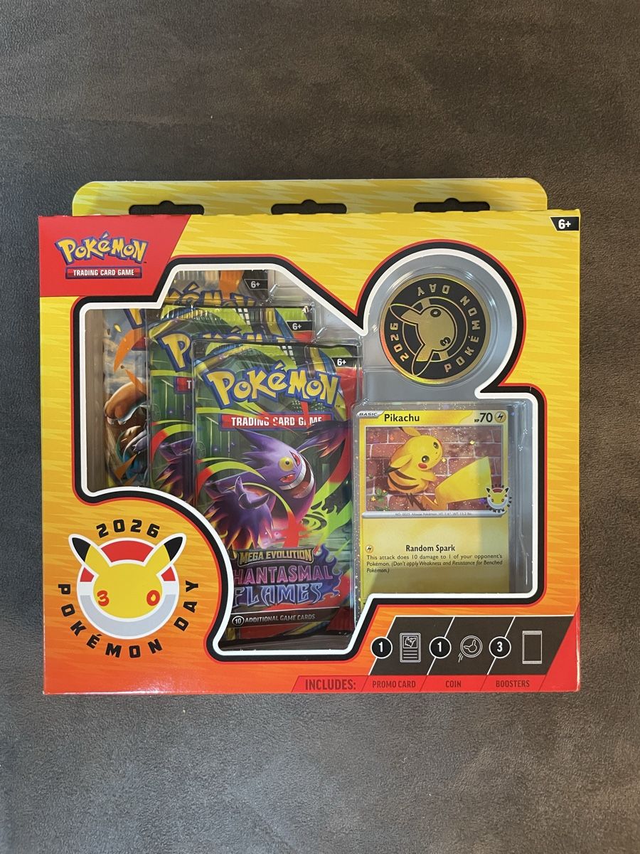 Pokémon Carte collezionabili: Pokemon Day 2026 Collection Pikachu EN – Nuovo e nell'imballaggio originale da Niederönz venduto da Panino5