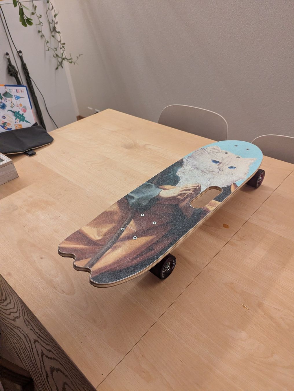 Skateboards: Petit Longboard fait Maison – D'occasion à Nods par basix96x 1
