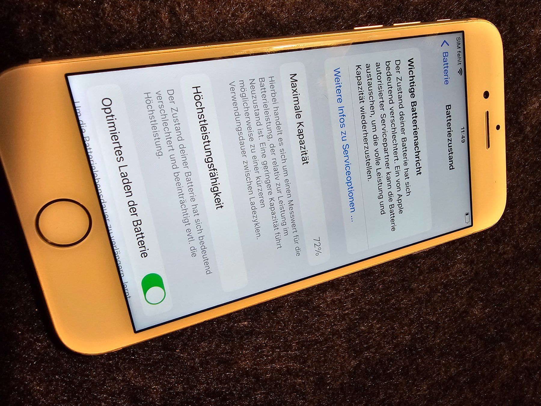 Apple Telefoni cellulari / Smartphones: iPhone 7, Silber, 32 GB - Vitage Gerät! – Difettoso da Zweidlen venduto da RepToGo 3
