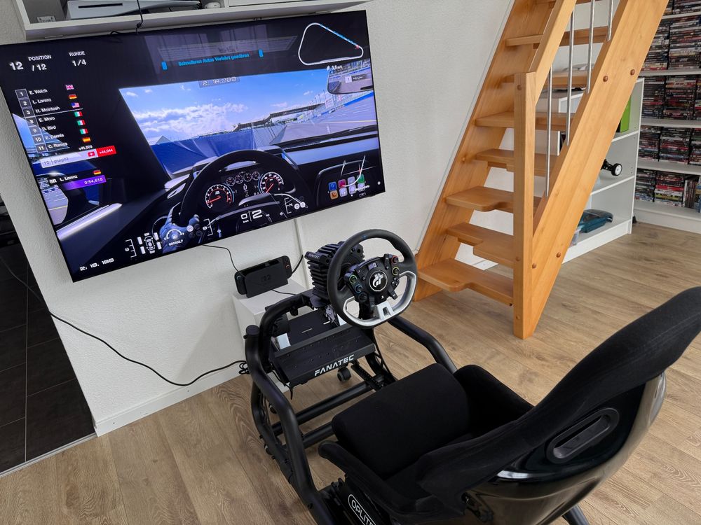 Fanatec DD PRO Lenkrad mit Cockpit, viel Zubehör neuwertig (Gebraucht ...
