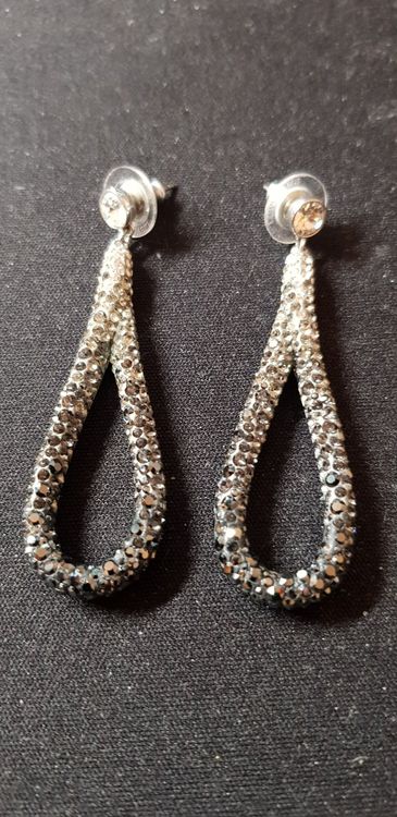 Boucles D'oreilles LED - 7 Boules Disco - Lumière RVB - Projection De Lumière - Boucles D'oreilles Pour Femme - Rechargeable - Accessoires De Boule Disco, Résine