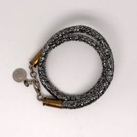 Armband mit 9mm Kugelverschluss - Patronenhülse