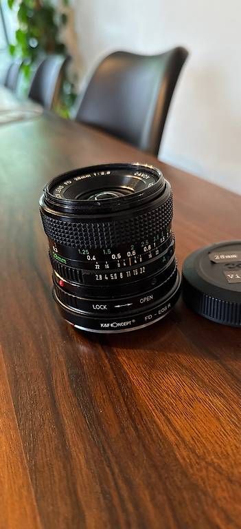 Objektive: Canon FD 28mm f2.8 mit RF-Adapter – Gebraucht aus Ballwil von Harlacher321 3