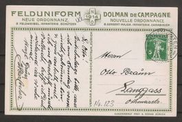 AK Felduniform - Stempel von Rotmonten (SG)
