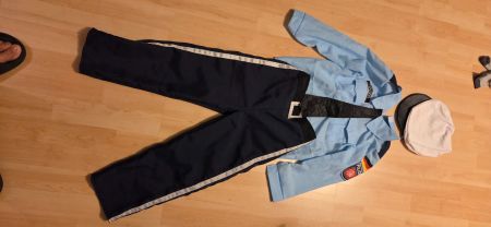 Polizeiuniform grösse 116 Karneval Fasching Fastnacht