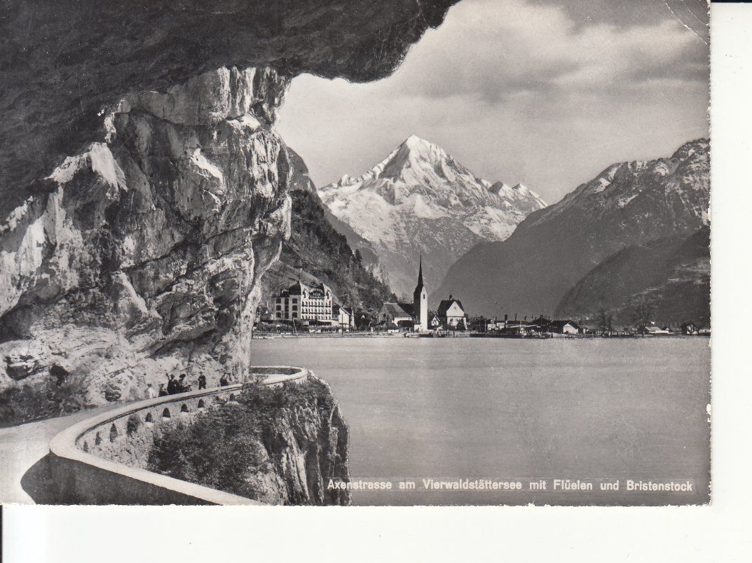 Cartoline postali: Axenstrasse ca. 1960 – Usato da Bürglen TG venduto da StampGraf
