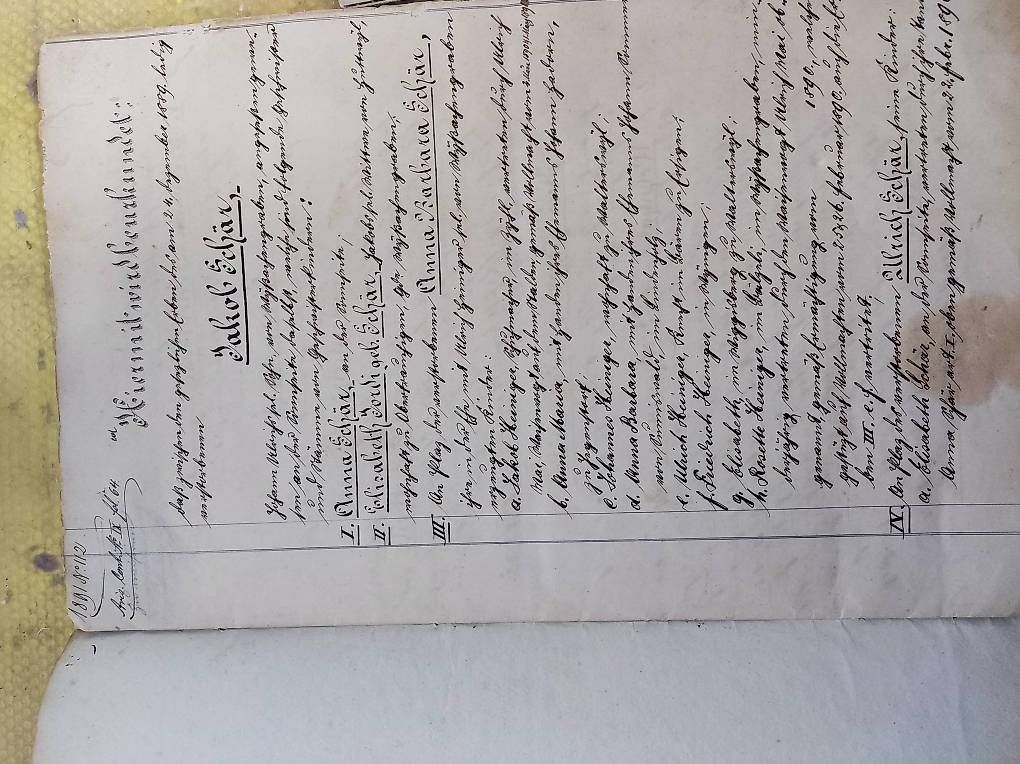 Documenti: très ancienne acte de vente – Usato da Biel/Bienne venduto da kazma1 3