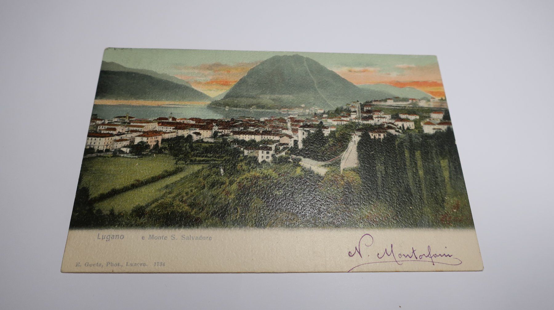 Cartoline postali: Lugano  1904 – Usato da Cormoret venduto da Pascalll2001 1