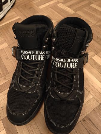 Versace Jeans Couture bottes noires taille 41, parfait état