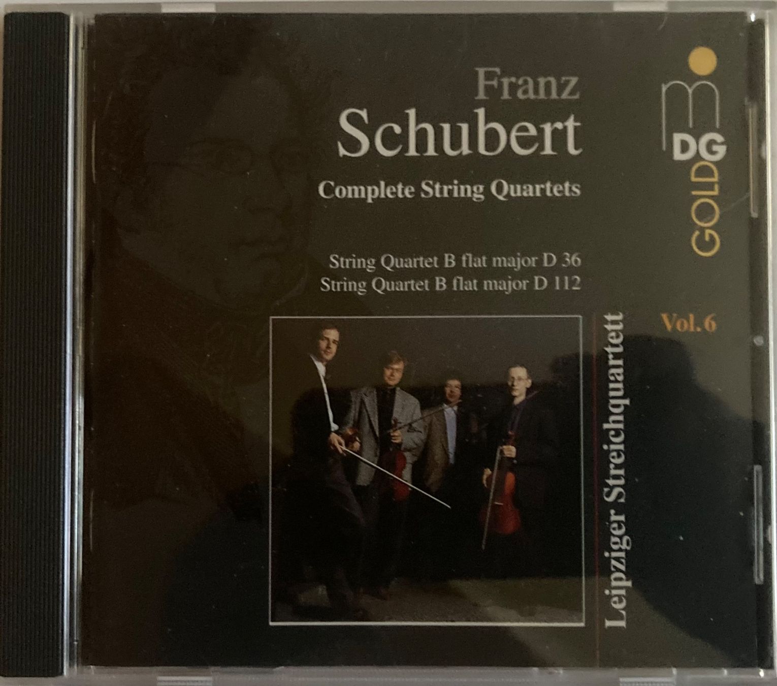 CDs: FRANZ SCHUBERT - COMPLETE STRING QUARTETS – D'occasion à Poliez-Pittet par Newtown-Records
