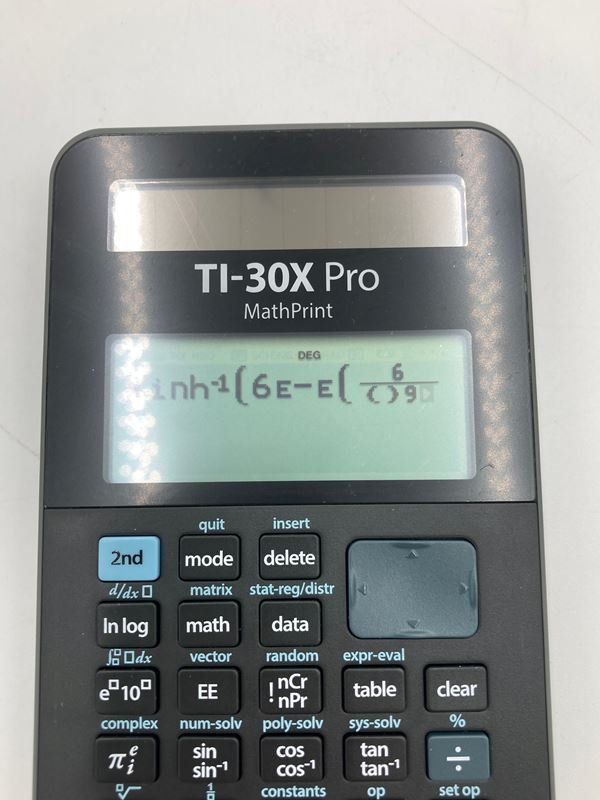Texas Instruments Calcolatrici tascabili: TEXAS INSTRUMENTS  | Rechner | 30X Pro MathPrint – Nuovo (secondo la descrizione) da Wittenbach venduto da Restwert_St-Gallen 1