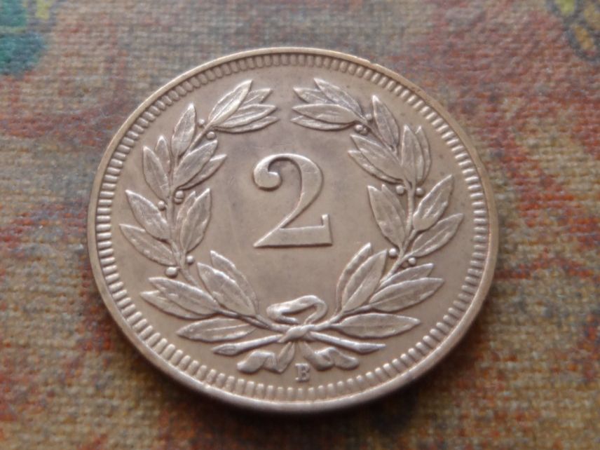 Tutti le monete: 2 Rp. 1914  (C) – Usato da Romanel-sur-Lausanne venduto da Swift13 1