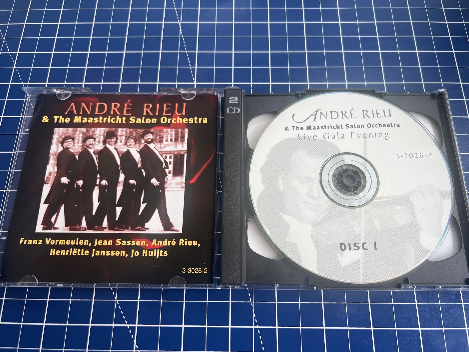 CD: André Rieu  – Live Gala Evening 2CD – Usato da st.gallen venduto da sophiephie 1