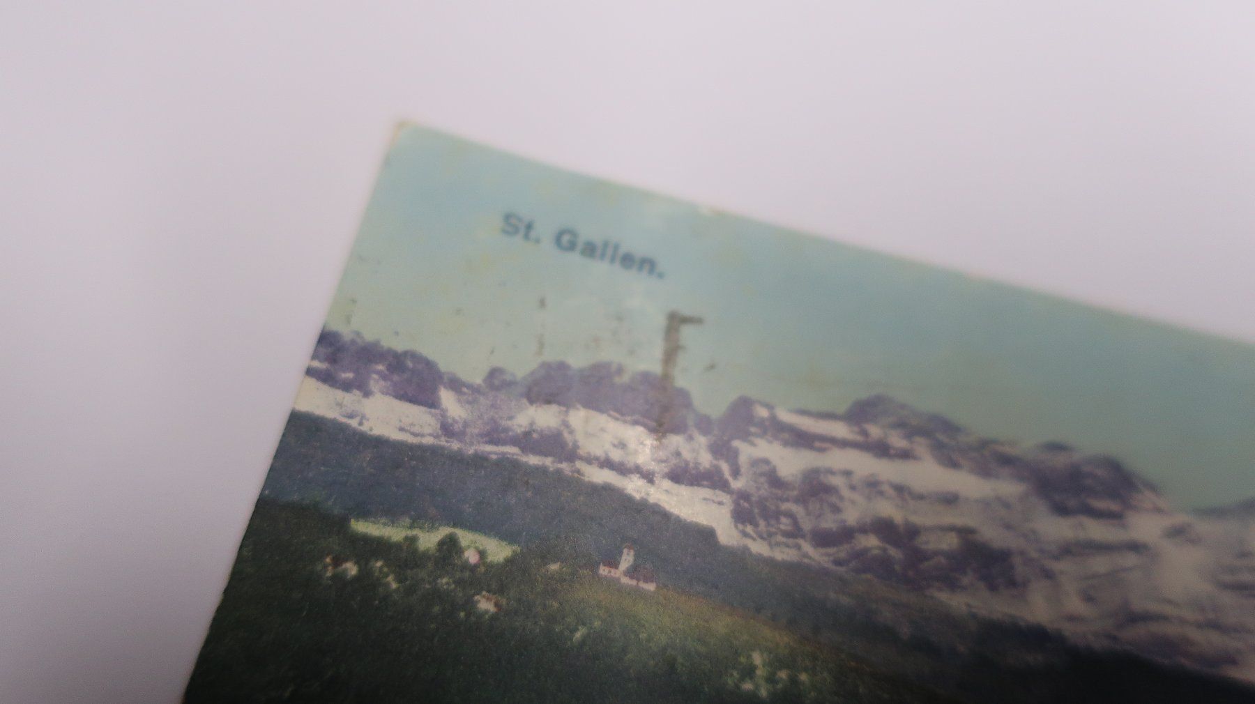 Ansichtskarten: St. Gallen  1923 – Gebraucht aus Cormoret von Pascalll2001 2