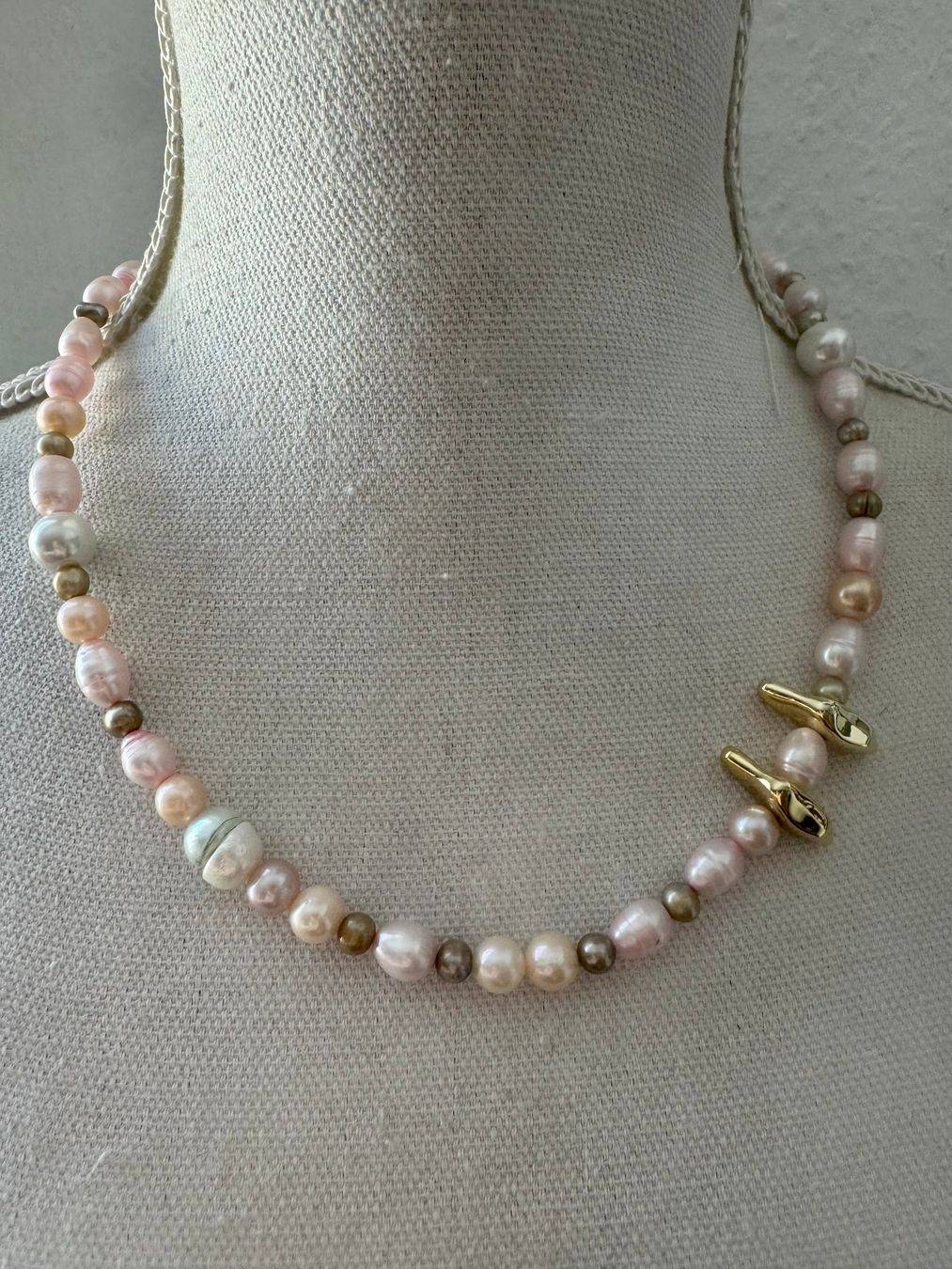 Catenine: Halskette Perlen / Kunstelemente – Nuovo (secondo la descrizione) da Biberist venduto da tl-schmuck
