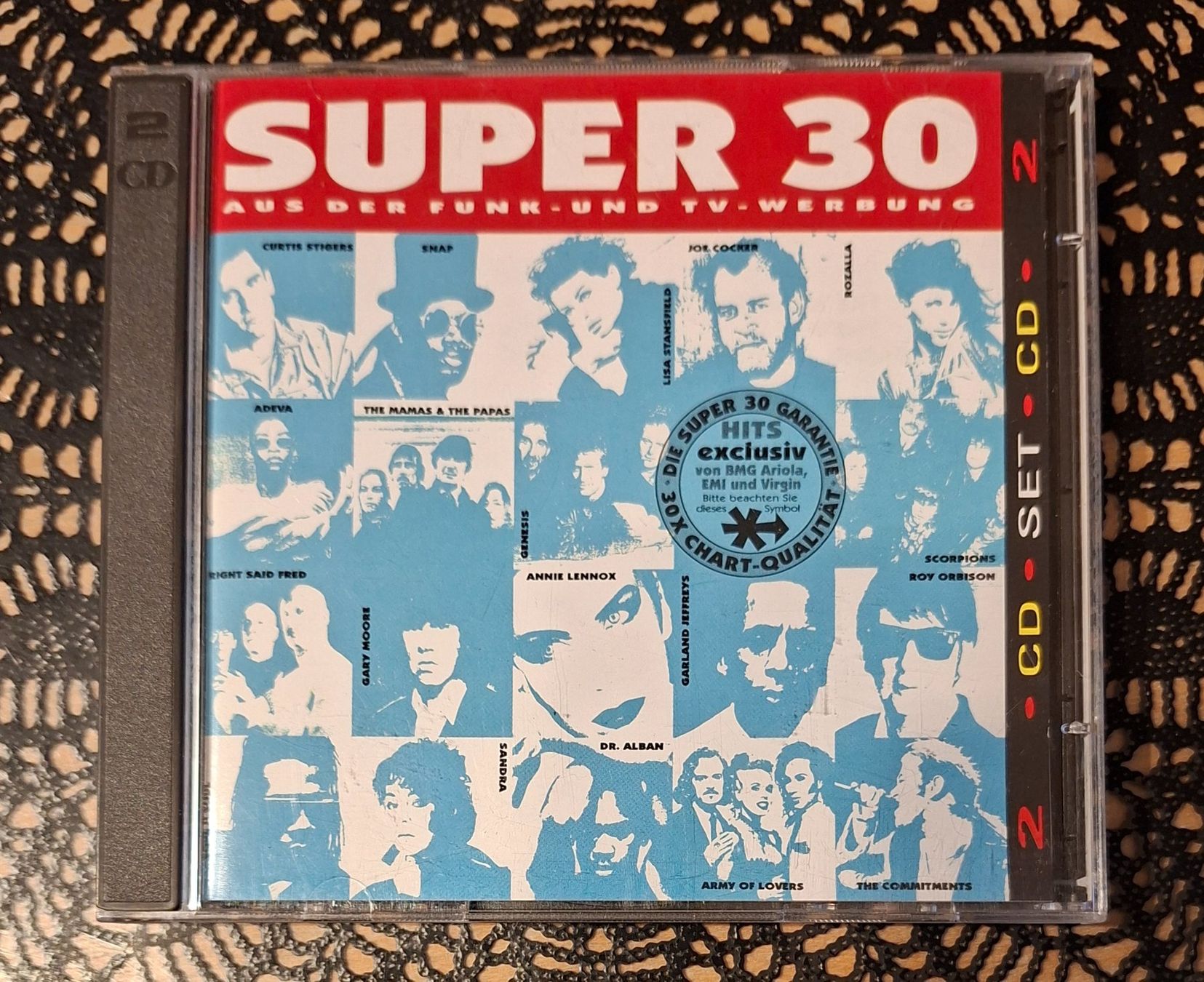 CD: Super 30 - Die Erste, 2CD Hit Compilation Sampler 1992 – Usato da Schönenberg TG venduto da breiti12