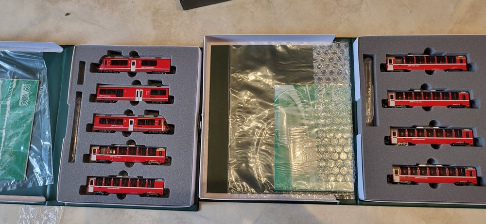 Spur N Rhb Konvolut Kato MDS Pirata Loks Wagen (Neu (gemäss ...