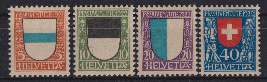 Tutti i francobolli: Pro Juventute 1922: Serie ** – Nuovo (secondo la descrizione) da Eschlikon TG venduto da PhilCon