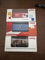 Lot de 3 wagons Märklin H0 publicitaires – Avec boîtes