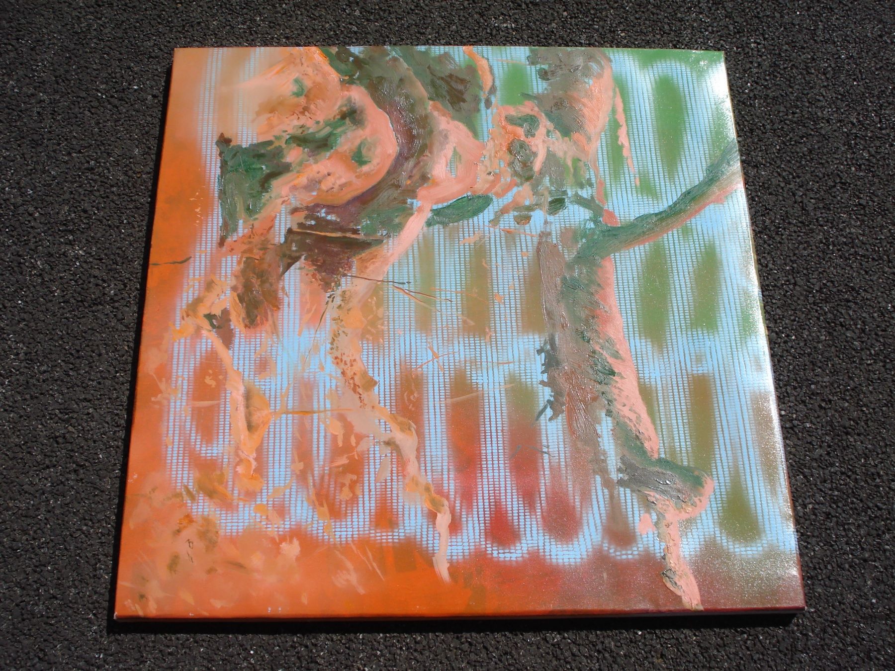 Gemälde: Tarek Abu Hageb geb. 1972 – Gebraucht aus Basel von art.basel