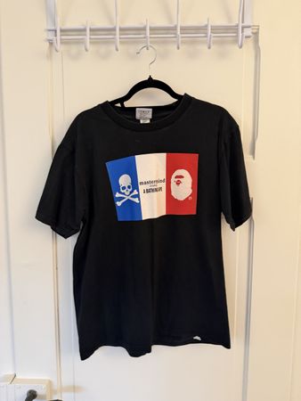 Mastermind Japan A Bathing Ape T-Shirt Grösse L schwarz 