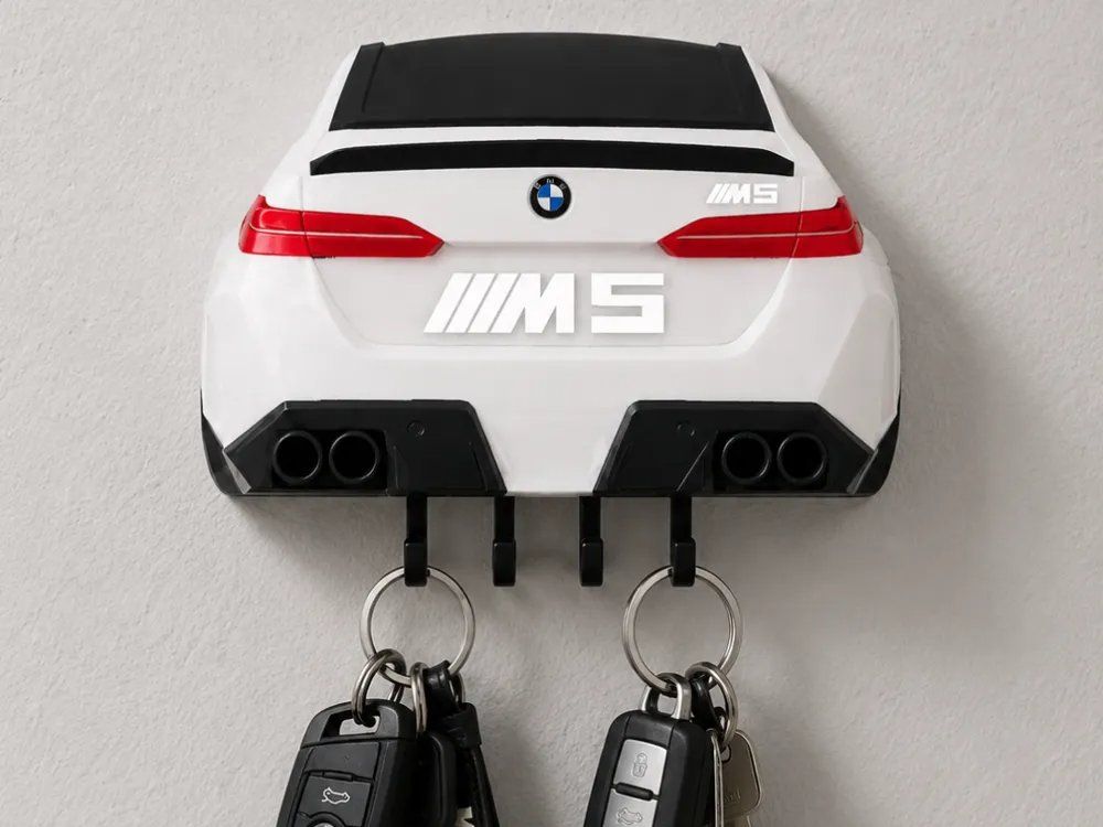 Schlüsselanhänger & - bänder: Bmw M5 G90 Schlüsselhalter – Neu (gemäss Beschreibung) aus Niederweningen von Wellington3D