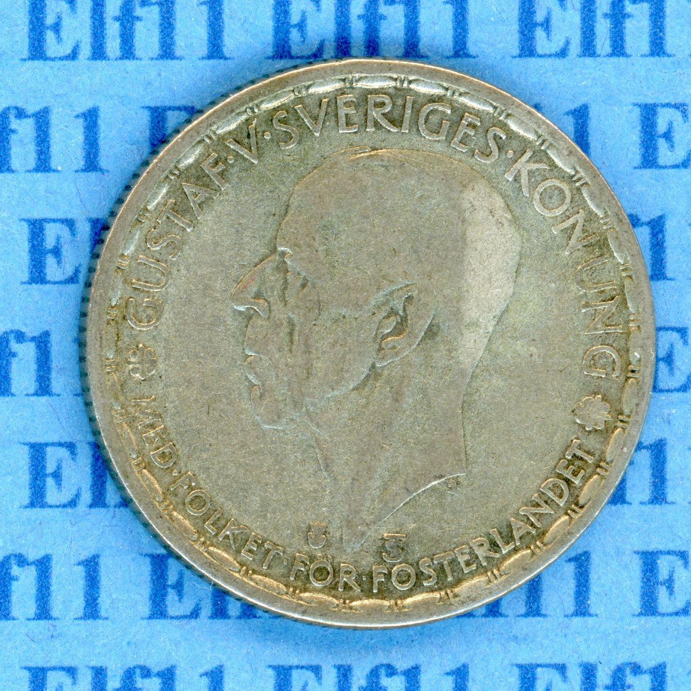 Alle Münzen: SEK___1.00 1949 ss-vz 1 Krone – Gebraucht aus Widnau von Elf11 1