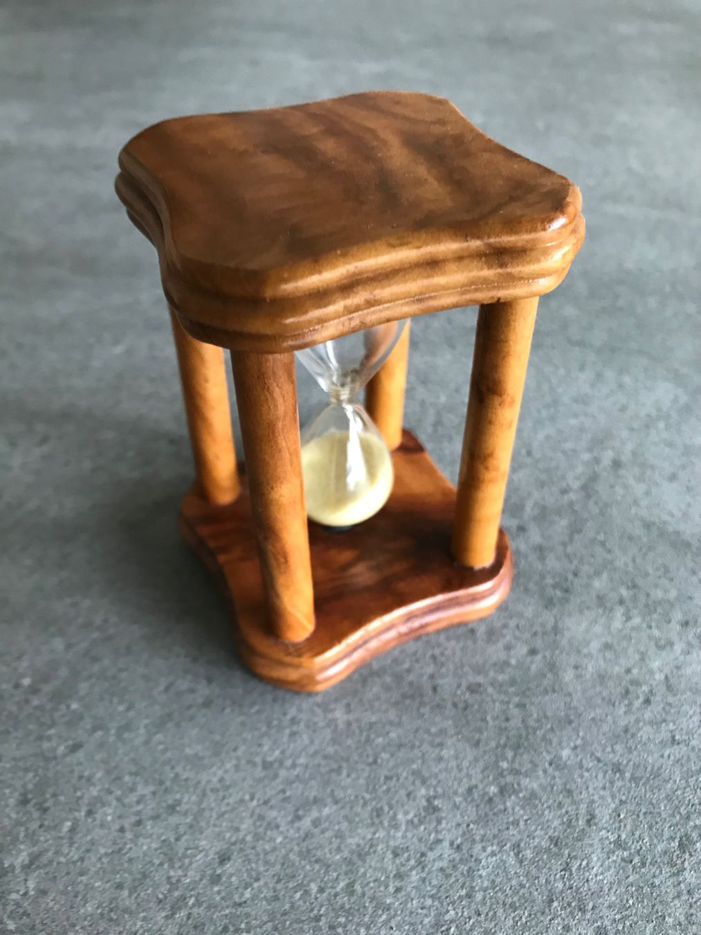 Orologi: Sablier en bois d’olivier – Nuovo (secondo la descrizione) da Locarno venduto da Michel840211